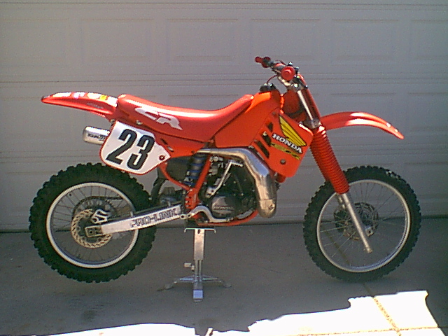 1987 Honda cr250 guide